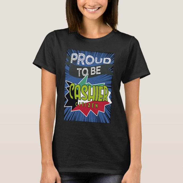 Proud kashier proffsproffs karriärarbete t shirt (Framsida)