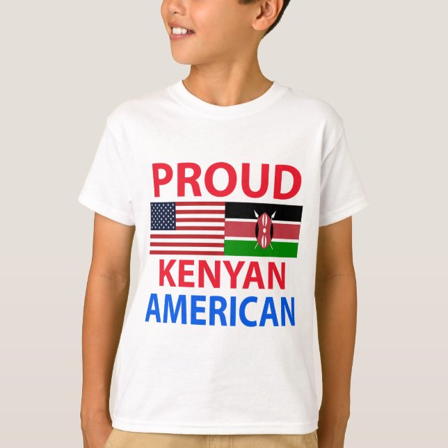 Proud Kenyan American Tröja (Framsida)