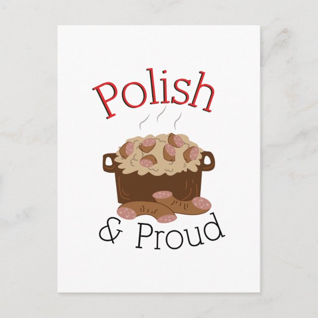 Proud Kielbasa Vykort (Framsida)
