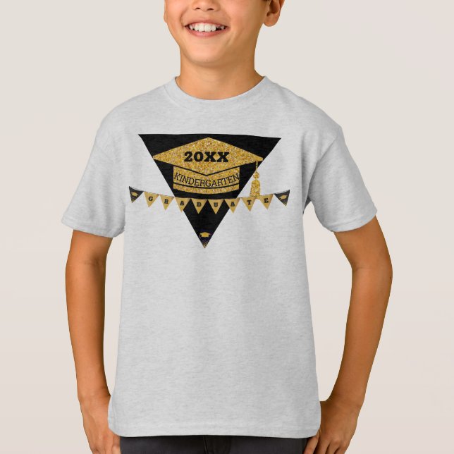 Proud Kindergarten Studenten T-Shirt (Framsida)