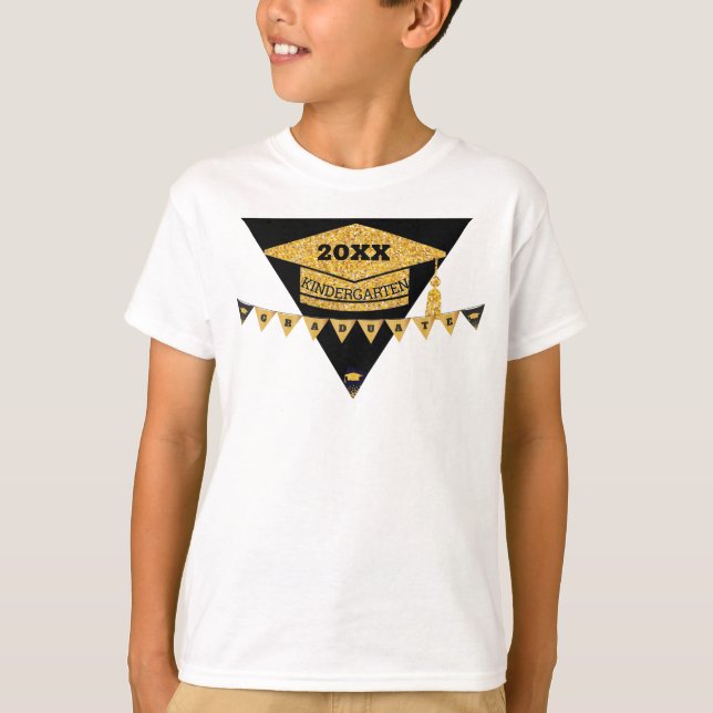 Proud Kindergarten Studenten T-Shirt (Framsida)