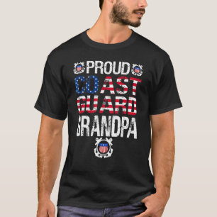Proud Kusten Guard Grandpa Tee U Kusten Guard Vete