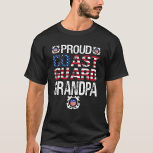 Proud Kusten Guard Grandpa Tee U.S Kusten Guard Ve