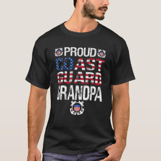 Proud Kusten Guard Grandpa Tee U.S Kusten Guard Ve