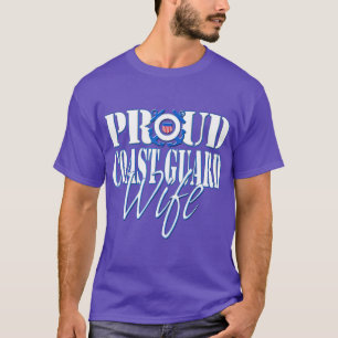 Proud Kusten Guard Maka till amerikanska militärk T Shirt
