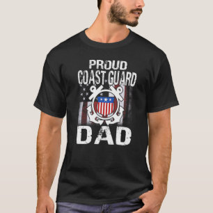 Proud Kusten Guard Pappa Tee U.S. Kusten Guard Vet