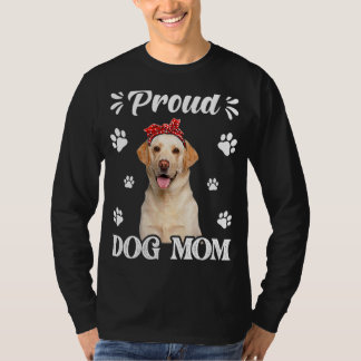 Proud Labrador Hund Mamma Puppy Mors dag 1 T Shirt