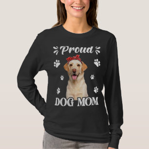 Proud Labrador Hund Mamma Puppy Mors dag 1 T Shirt