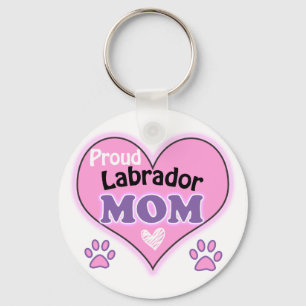 Proud Labrador Mamma Nyckelring