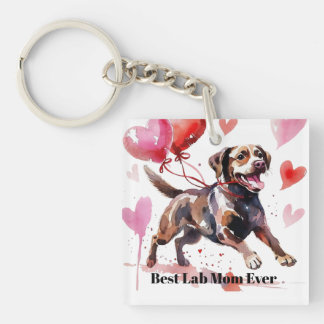 Proud Labrador Mom Necklace | Valentine's Day Dog