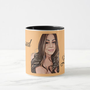 Proud Latina BeSnyGirl Girl Mugg