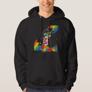 Proud Lgbt Gay Penguin Pride Flagga Rainbow Lgbtq Hoodie