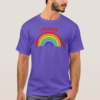 Proud LGBT-Pridet i månaden LGBTQ Supporter Ga T Shirt