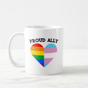 Proud LGBTQ Ally Kaffemugg