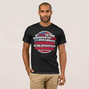 Proud Libertarias kongress är emot Progress T Shirt