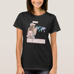 Proud Los Angeles Girl Coola Girl Girl från Los An T Shirt