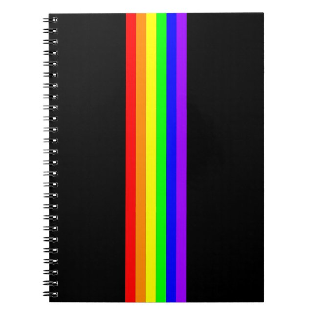 Proud Loud Rainbow Anteckningsbok (Framsidan)
