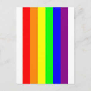 Proud Loud Rainbow Fine Art Poster Vykort