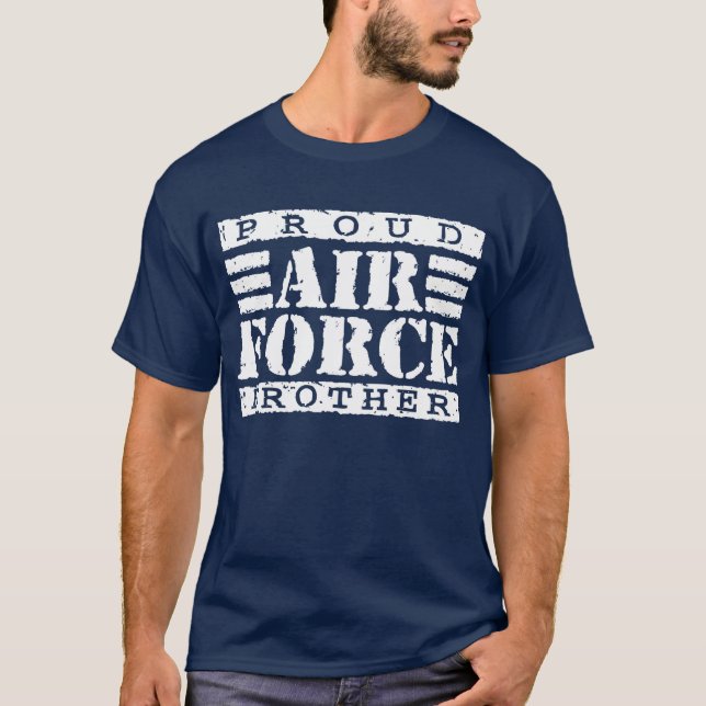 Proud Luft Force Brother Tee (Framsida)