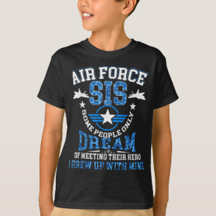 Proud Luft Force Sister Camo Shirt Militär Veteran T