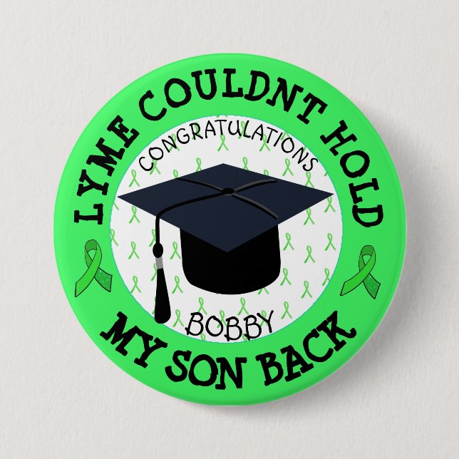 Proud Lyme Studenten Button Knapp (Framsida)