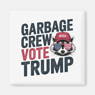 Proud MAGA Sopor Crew-trumpetens valövervakning Magnet