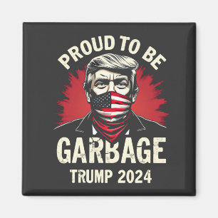 Proud MAGA Sopor för trumpanhängare Magnet