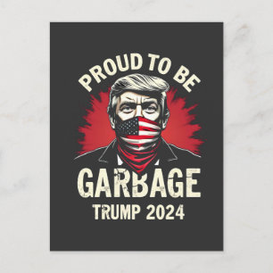 Proud MAGA Sopor för trumpanhängare Vykort