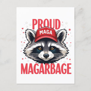Proud MAGA Sopor för trumpanhängare Vykort