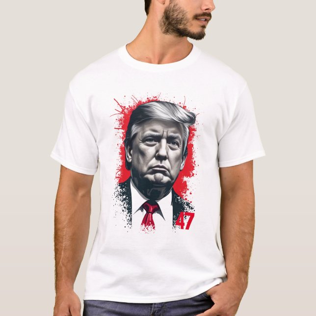 Proud Maga Trump Vance American Inauguration Day T Shirt (Framsida)