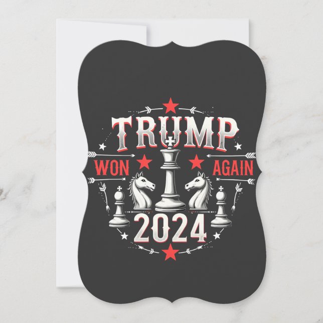 Proud Maga Trump Won 2025 Inagurationsdag (Framsida)