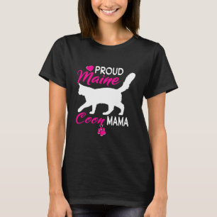 Proud Maine Coon Mamma  T Shirt