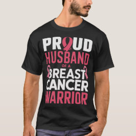 Proud Make i en bröstcancerkrigare - rosa T Shirt