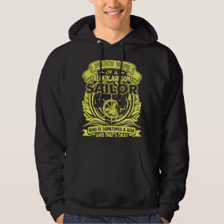 Proud Makfe Freakin Fantastisk Sailor ibland Idiot Hoodie