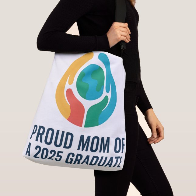 Proud Mamma 2025 Public Health Student Design Axelväska (Närbild)