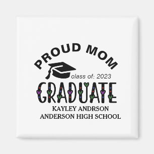 Proud Mamma, Anpassningsbar Studenten Namn Magnet