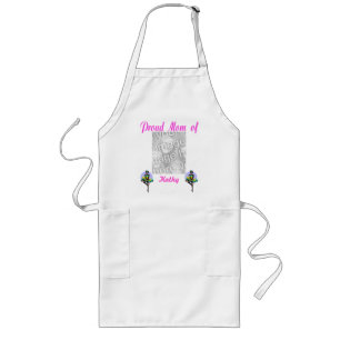 Proud Mamma Apron Långt Förkläde