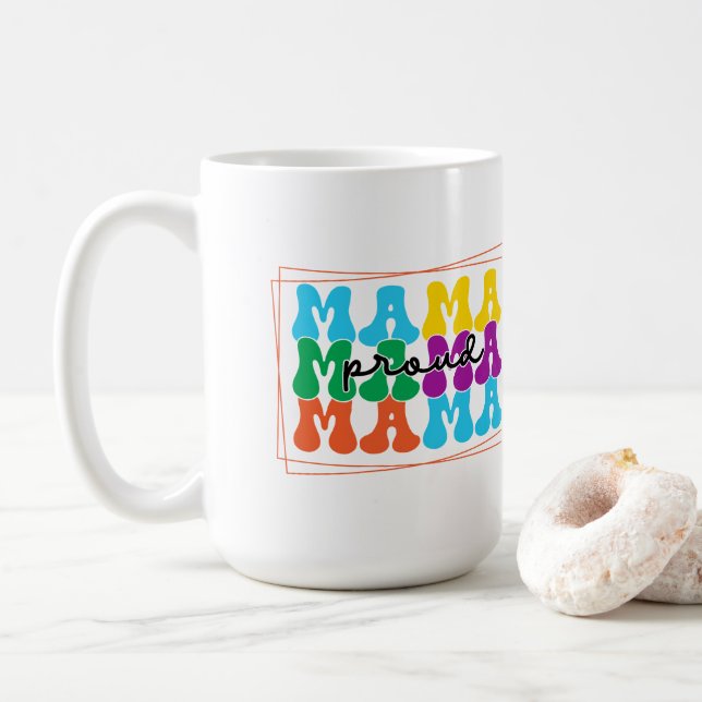 Proud Mamma Autism Awareness Mugg (Med munk)
