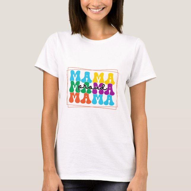 Proud Mamma Autism Kvinnors T-Shirt (Framsida)
