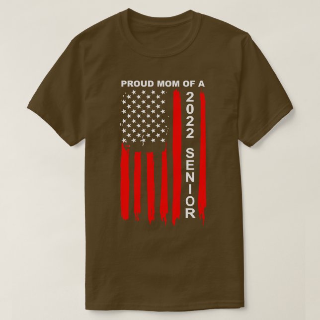 Proud Mamma av 2022 års ledande befattning 1 T Shirt (Design framsida)