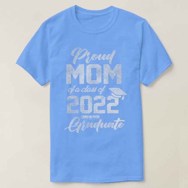 Proud Mamma av 2022 Student för Mamma 2022 gradu T Shirt (Design framsida)