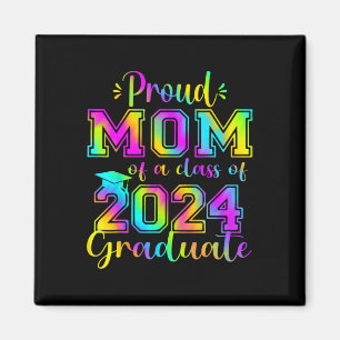 Proud Mamma av 2024 års familjeskola i Student Fan Magnet