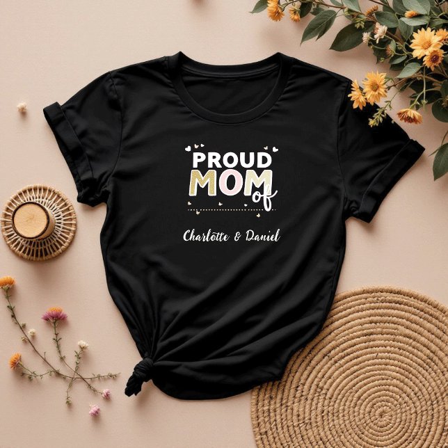 Proud Mamma av | Bästa Mors dag T Shirt (Skapare uppladdad)