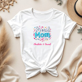 Proud Mamma av | Cute Personlig Mamma T Shirt