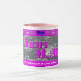 Proud Mamma av en amerikansk Hero Gift Mugg
