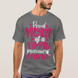 Proud Mamma av en Fantastisk-gymnastgymnastika av T Shirt