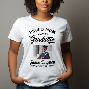 Proud Mamma av ett foto av vitboken Student 2024 T Shirt