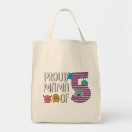 Proud Mamma av femtote Bag Tygkasse