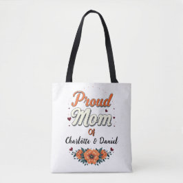 Proud Mamma av | Personlig Mors dag Tygkasse