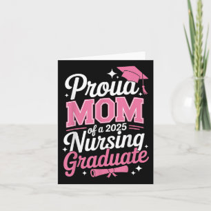 Proud Mamma Cl av 2025, Student Nurse Kort